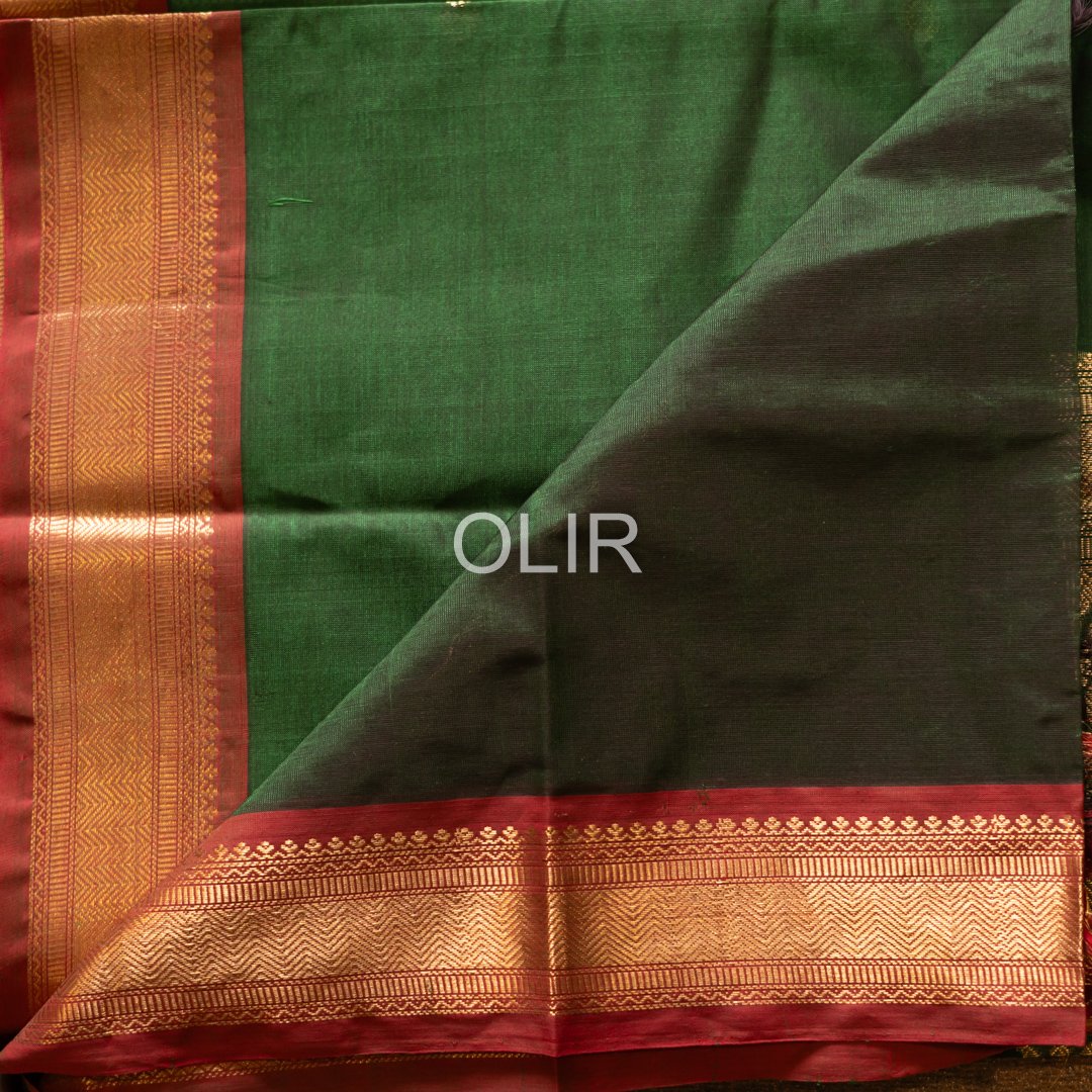 Dark Green With Red Border - Image 3